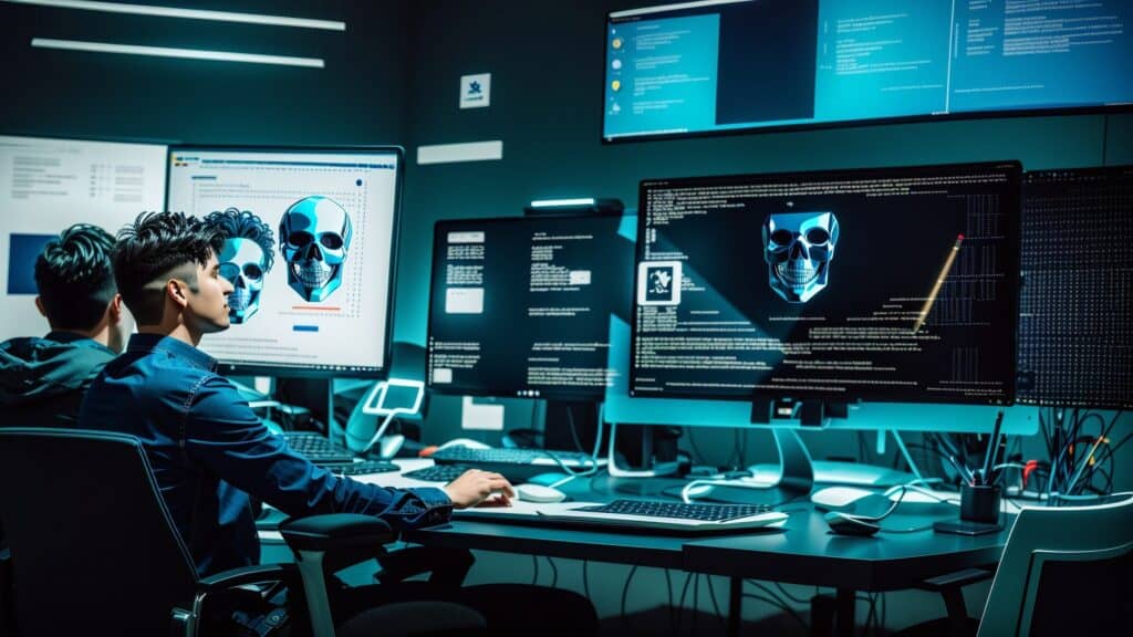 AI Image of Man at Desk