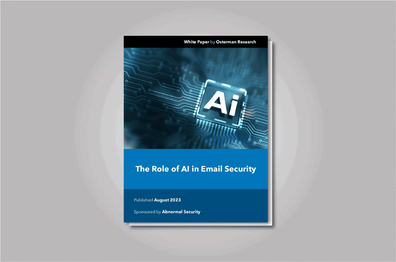 The Role of AI in Email Security pdf