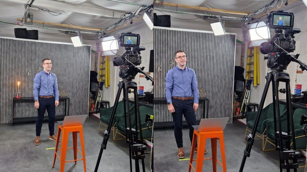 Alan Roche Symantec Filming