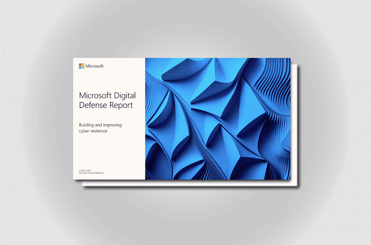 Microsoft Digital Defence Report 2023