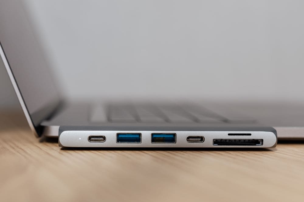 USB Ports on Laptop