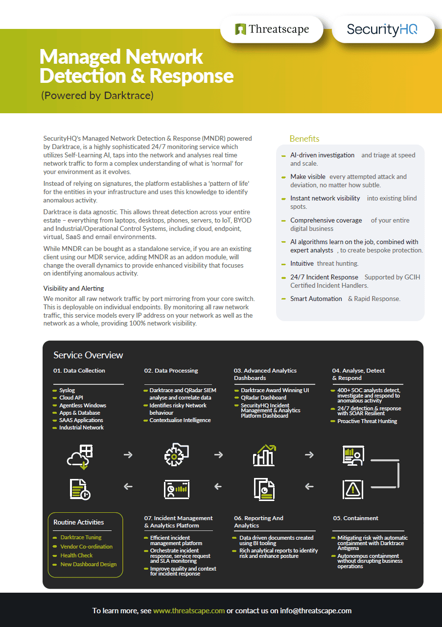 Managed Network Detection & Response
