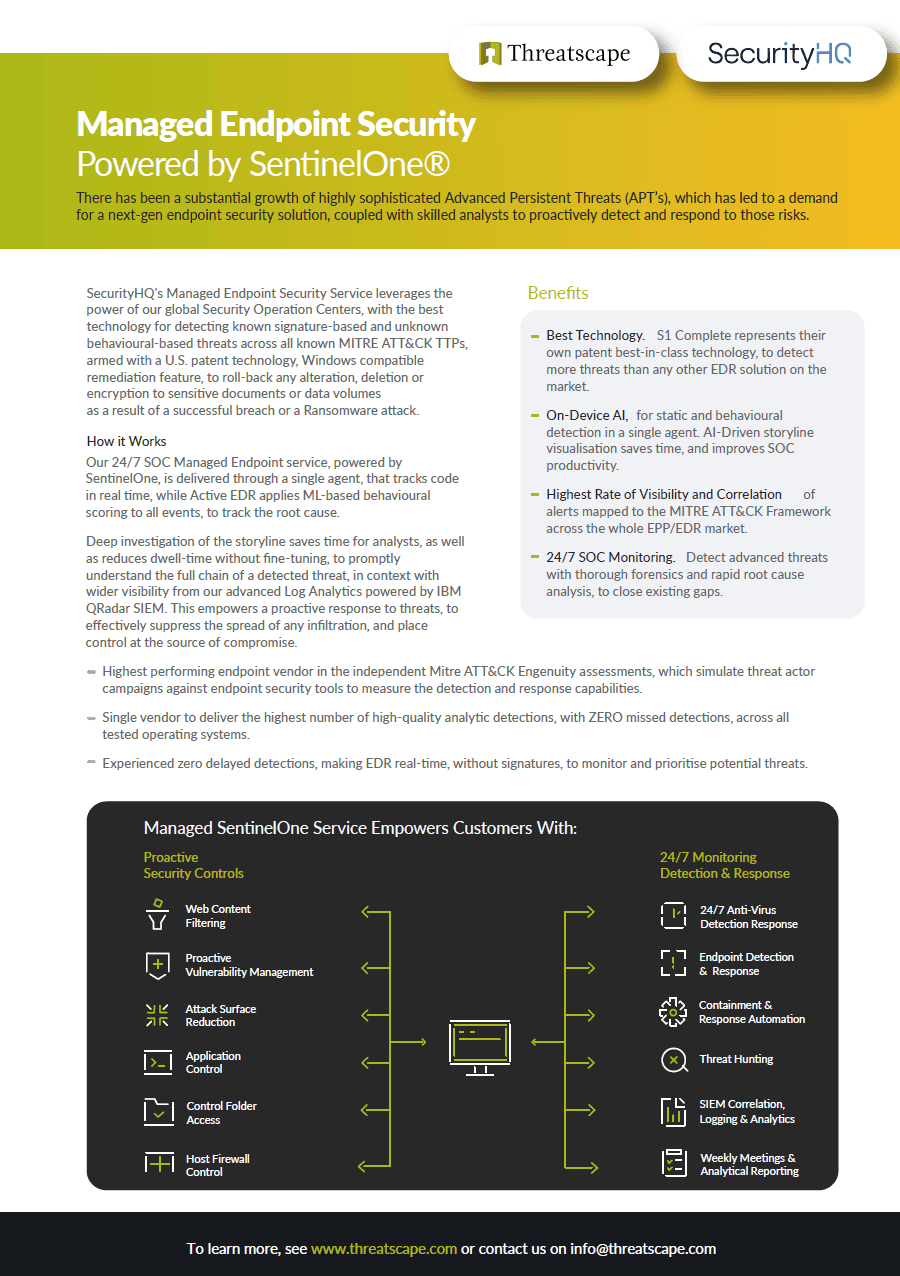 Managed Endpoint Security
